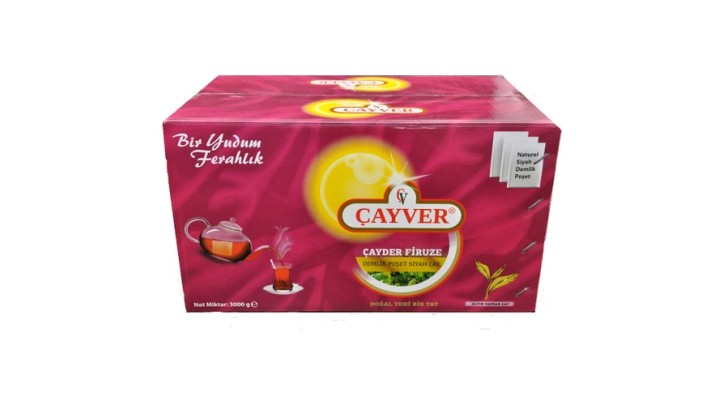 ÇAYVER 20 GR.POŞET ÇAY 3.KG