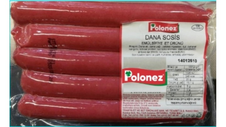 POLONEZ DANA UZUN  SOSİS 500 GR.