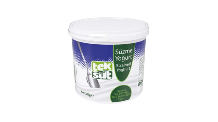 Teksüt Süzme Yoğurt 3 Kg.