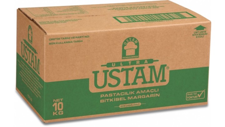 USTAM ÇOK AMAÇLI PASTACILIK YAĞI 10 KG.TNK.