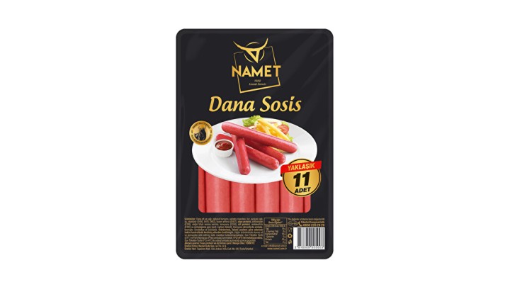 NAMET DANA UZUN   SOSİS 500 GR.