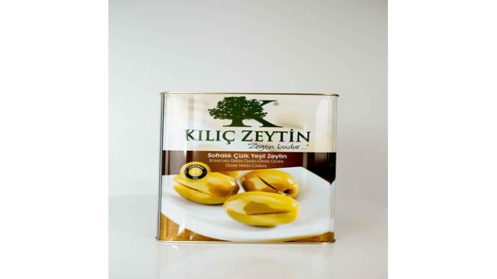 KILIÇ ÇİZİK YEŞİL ZEYTİN 10 KG (261-290)