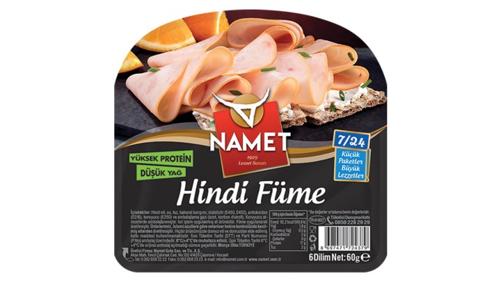 Namet Hindi Füme Et Dilimli 300 Gr.