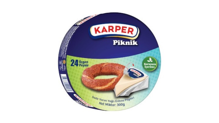 Karper Üçgen Piknik Peynir 24 Adet