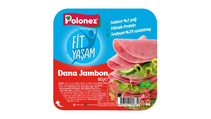 Polonez Chef Dana Dilimli Jambon 500 Gr.