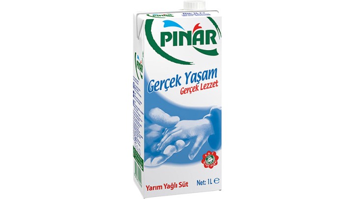 PINAR SÜT YARIM YAĞLI SÜT (%1,5 YAĞLI) 1.000 GR