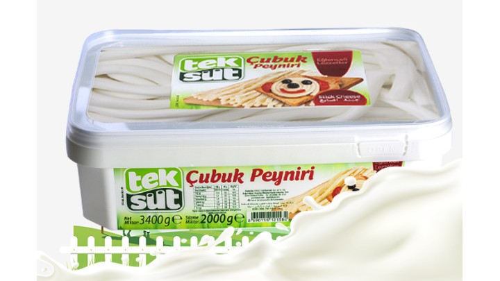 Teksüt Çubuk Peyniri 2 Kg.