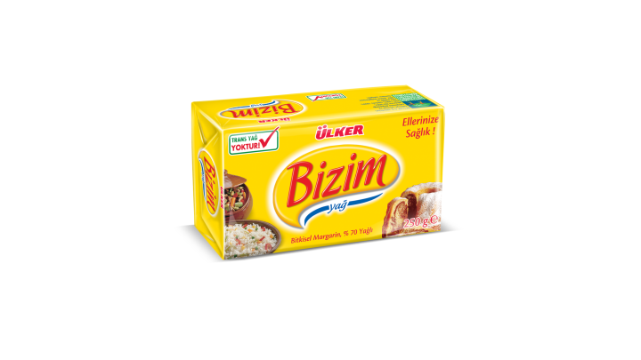 Ülker Bizim Margarin 250 Gr. x 48 Adet