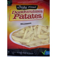 Doğa Frost Millennium 9x18 Patates 2,5 Kg. 