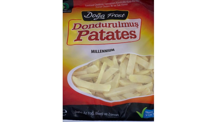 Doğa Frost Millennium 9x18 Patates 2,5 Kg. 