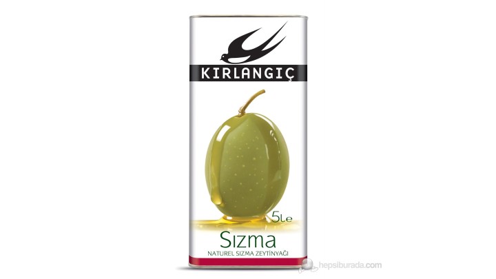 Kırlangıç Sızma Natural Zeytinyağı 5 Lt.