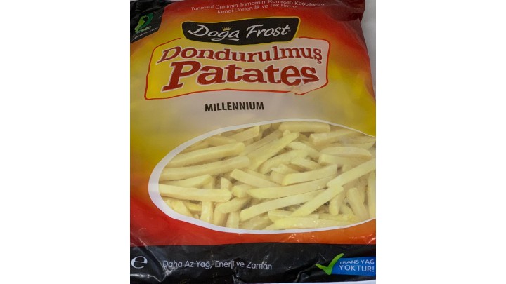 Doğa Frost Millennium 9x9 Patates 2,5 Kg. 