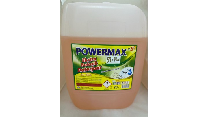 Powermax A Plus Bulaşık Deterjanı 20 Kg.