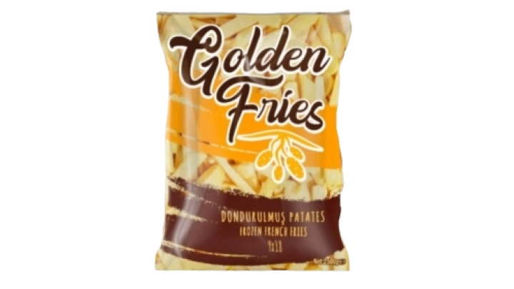 Golden Fries Dond. Dilim Patates 9X18 2,5 kg (KG)