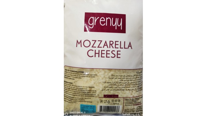 Grenyy Küp Ve Şerit Mozarella 2 Kg.