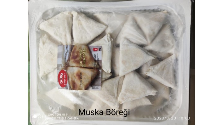 Muska Böreği El Sarımı 3 kg.