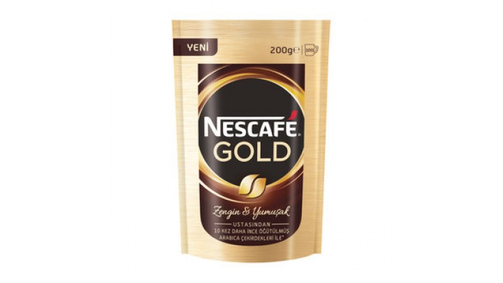 Nestle Nescafe Gold 200 Gr. (Poşet)