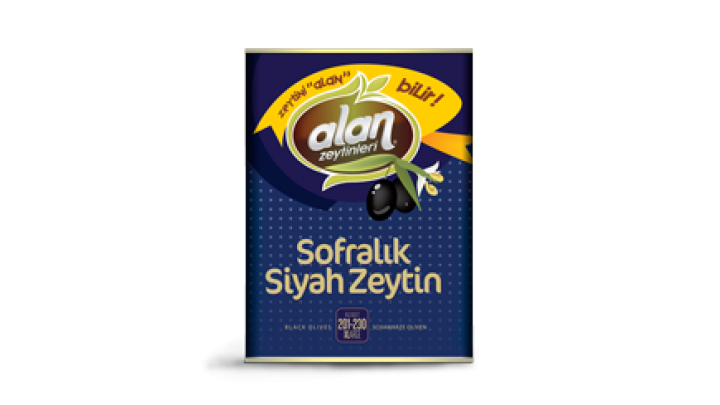 Alan Siyah Zeytin 10 Kg. - Özel Special