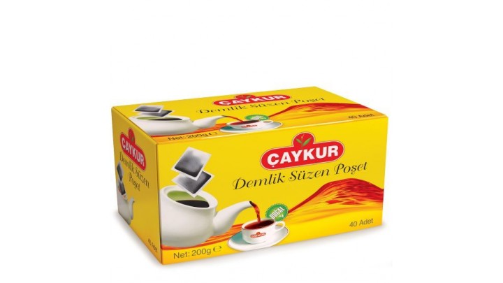 Çaykur Demlik Süzen Poşet Çay 200 Gr.