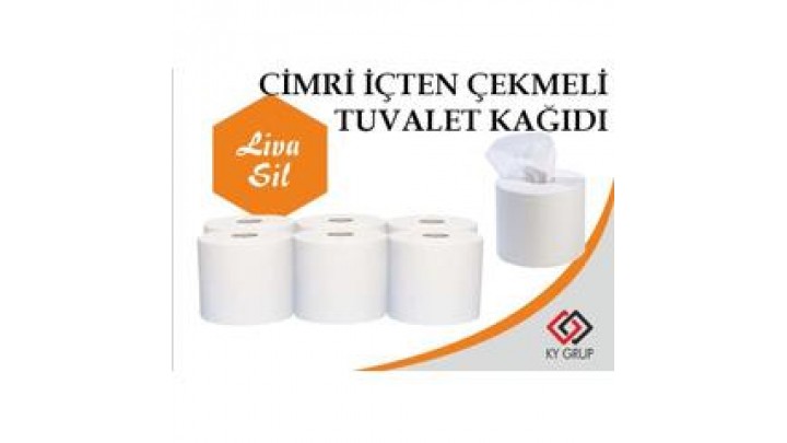 Livasil Mini İçten Çekme Tuvalet Kağ.4 Kg. 12 Rulo